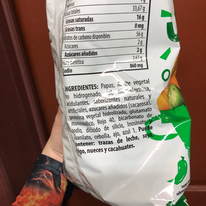 photo of Great Value  Papas jalapeño shared by @vegannorteno on  12 Feb 2021 - review