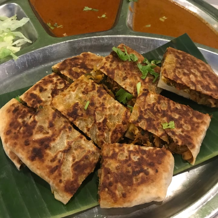 photo of Gokul Vegetarian Restaurant murtabak shared by @veganwarrior666 on  20 Apr 2021 - review