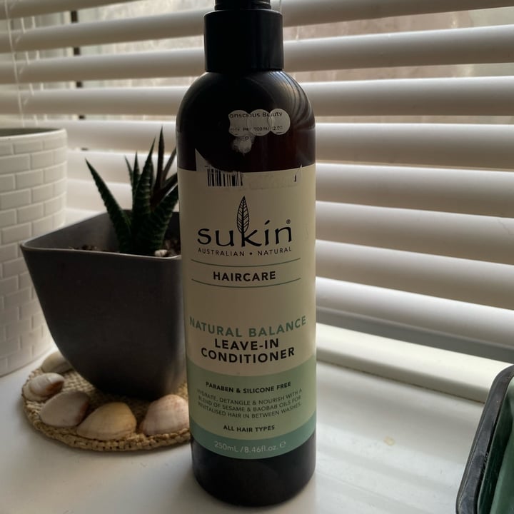 photo of Sukin Leave-in Conditioner shared by @larisafalcao on  16 May 2022 - review
