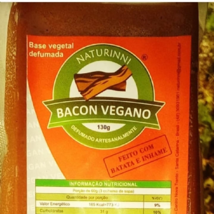 photo of Naturinni Bacon vegano shared by @lunachiarello on  05 May 2022 - review