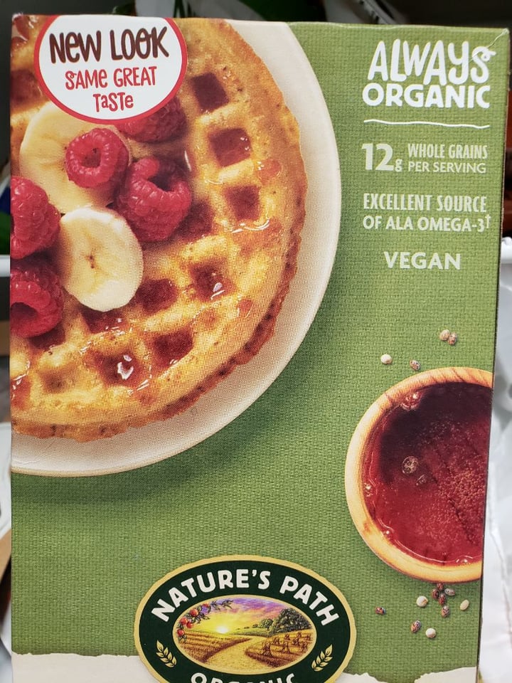 photo of Nature's Path Foods Chia Plus Vegan Waffles shared by @aarlover20 on  17 Dec 2019 - review