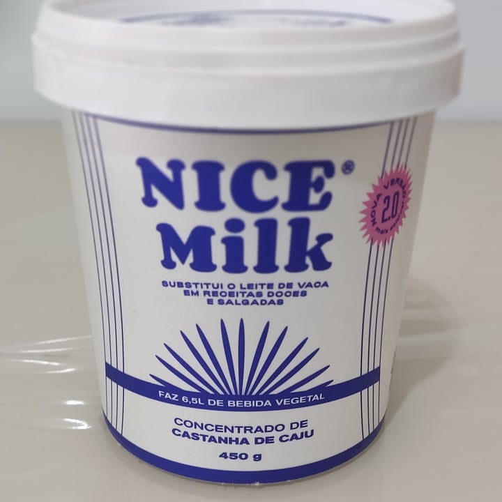 photo of Nice Milk Castanha de caju shared by @agarciax on  19 Jun 2022 - review