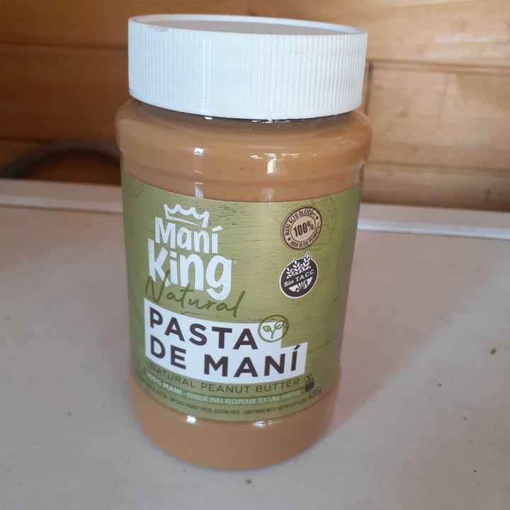 photo of Maní King Pasta De Maní Natural shared by @regivegana on  11 Aug 2020 - review