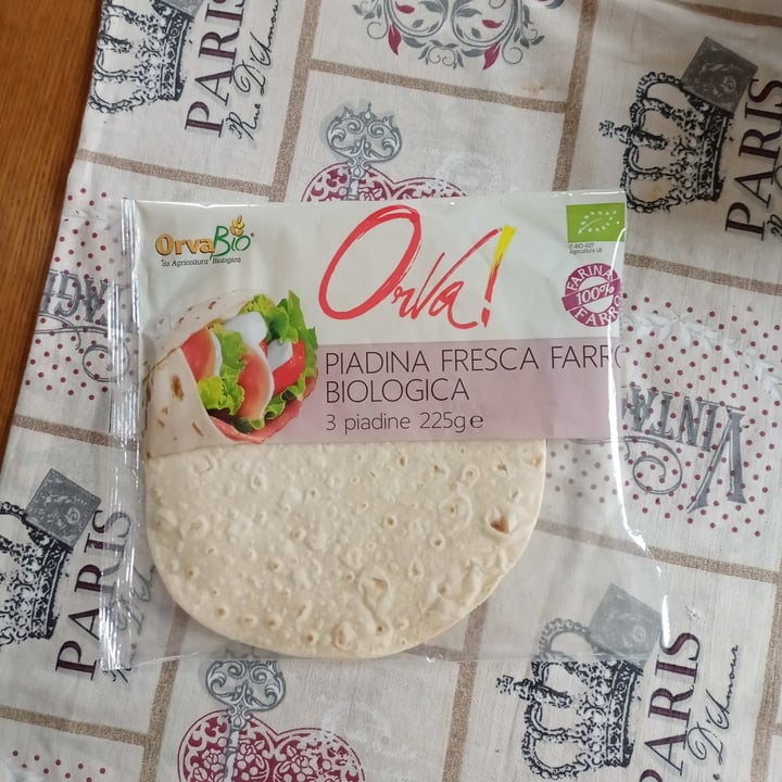 photo of Orva Bio Orva Bio piadina farro shared by @fedesipi on  18 Mar 2022 - review