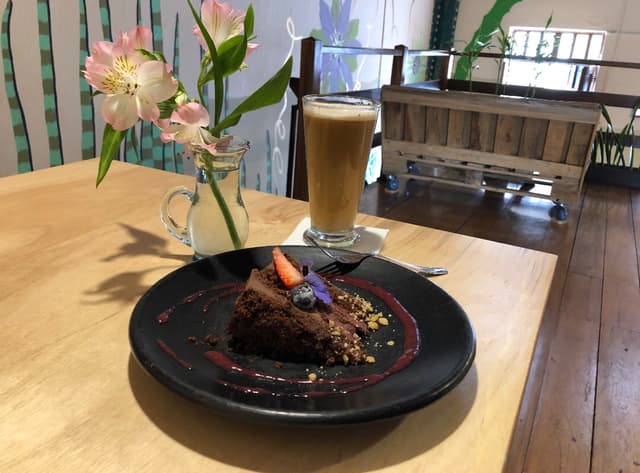 Photo of the dish “Pancake De Avena Y Frutas”