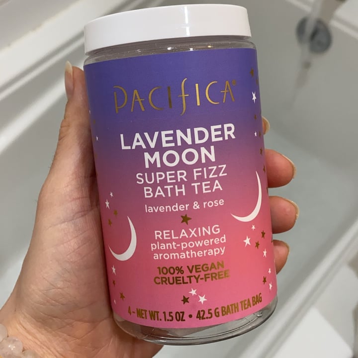 review photo of Pacifica Lavender Moon Super Fizz Bath Tea shared by @avoari on 04 Apr 2021 - review