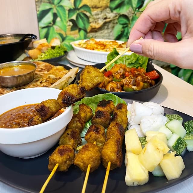 菜肴“Satay Set”的照片