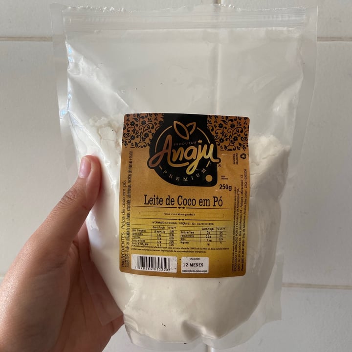 review photo of Produtos Anaju Leite de coco em pó shared by @bibinns on 15 Jul 2021 - review