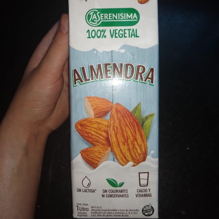 photo of La Serenísima Leche de Almendras Vegetal shared by @euge13 on  22 Jan 2021 - review