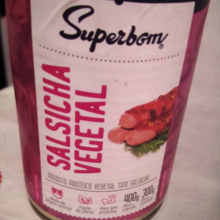 review photo of Superbom Salsicha vegetal shared by @vitordemelo on 24 Jul 2021 - review