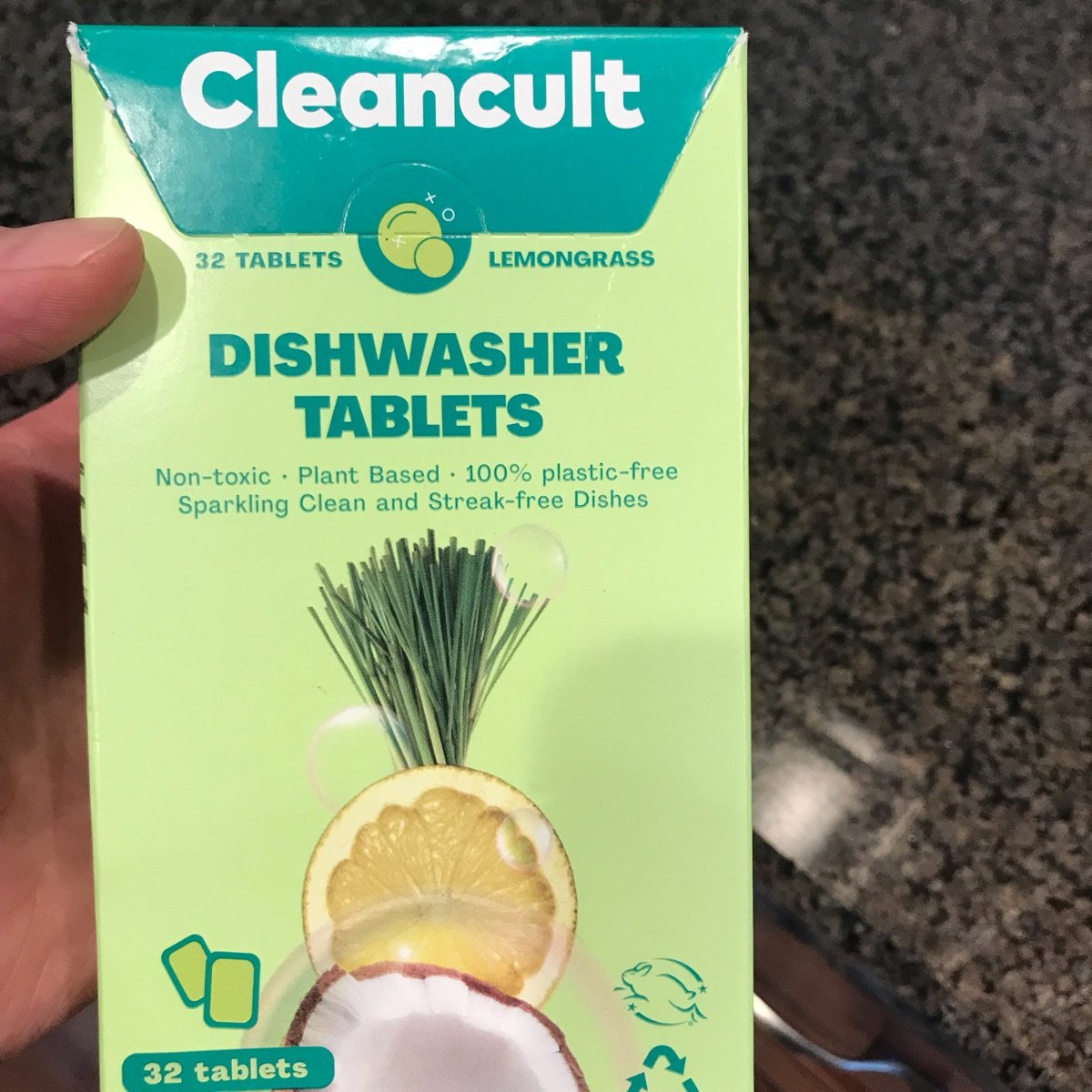 Cleancult Lemongrass Dishwasher Tablets Reviews abillion