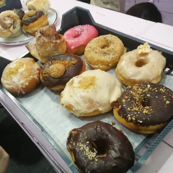 review photo of Delish Vegan Doughnuts Donuts shared by @rutasveganas on 17 Dec 2019 - review