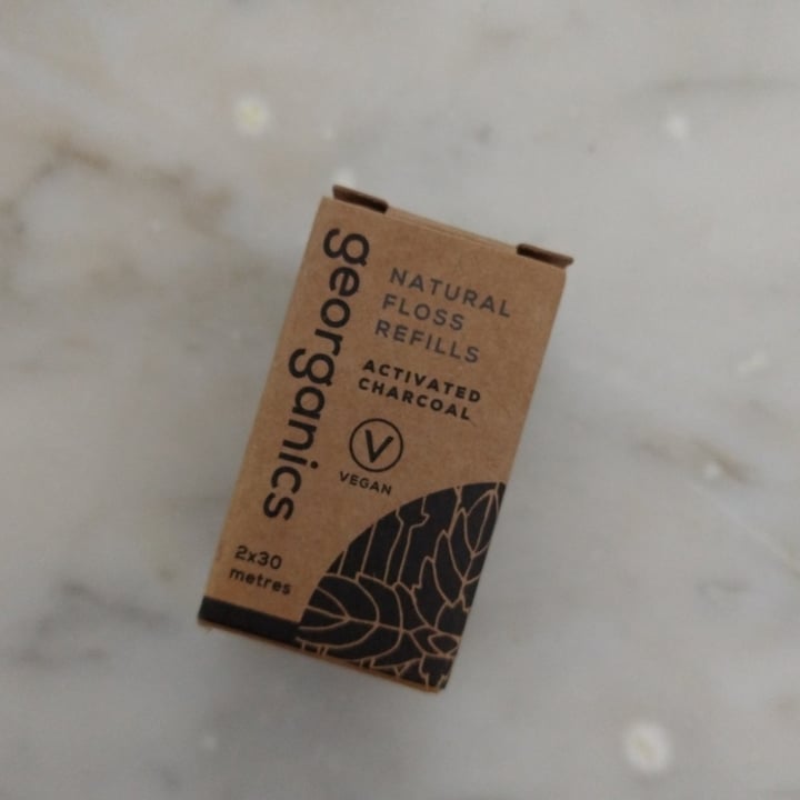 photo of Georganics Natural floss refills - Activated Charcoal shared by @benjidetta on  17 Dec 2022 - review
