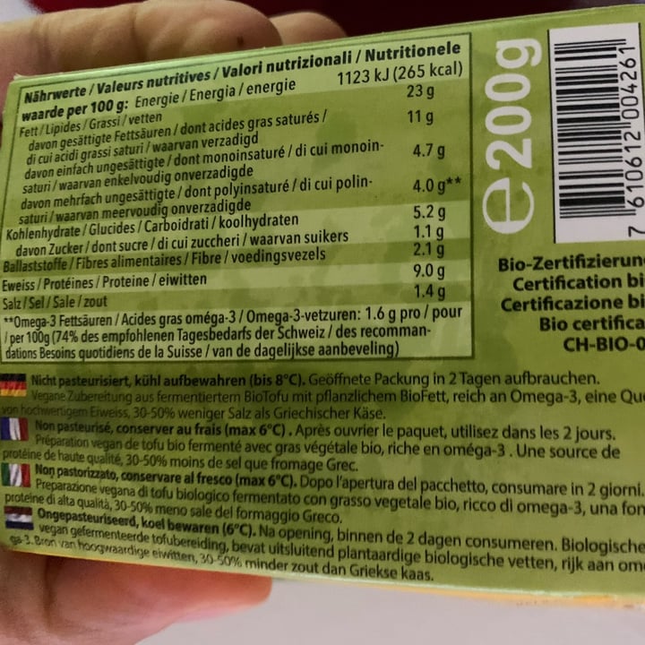 photo of Soyananda Vegane Alternative zu griechischem Biokäse shared by @bananasss on  08 Jan 2022 - review