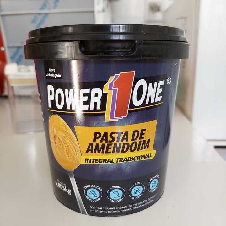 photo of Power One Pasta de Amendoim shared by @floramatsumori on  05 Mar 2022 - review