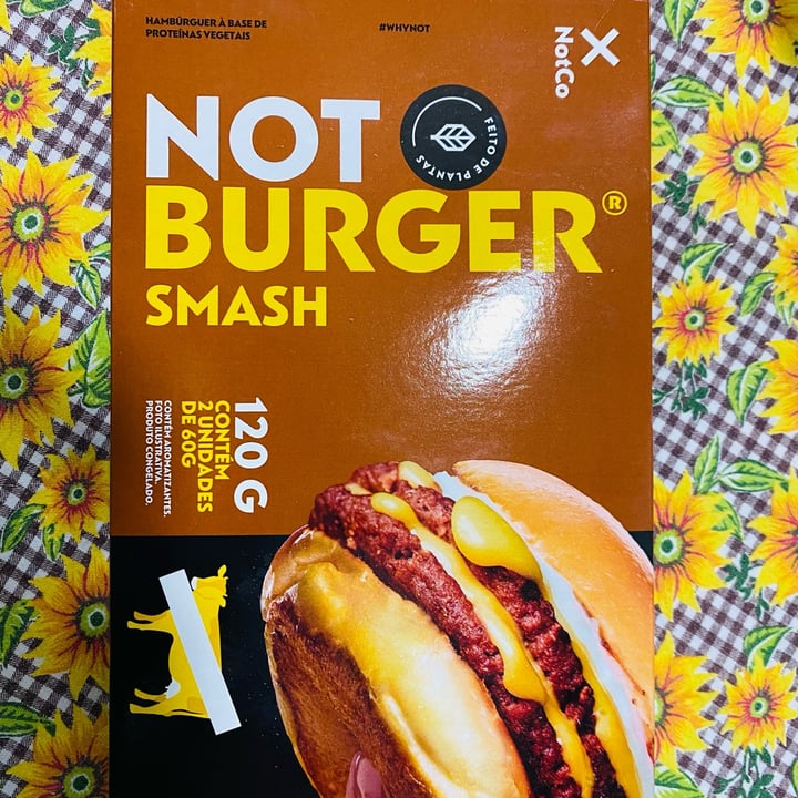photo of NotCo Not Burger Smash shared by @flaveg2022 on  11 Jul 2022 - review
