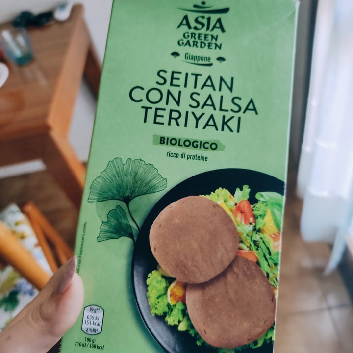 review photo of Asia Green Garden Seitan Con Salsa Teriyaki shared by @rossiveg on 16 Oct 2022 - review