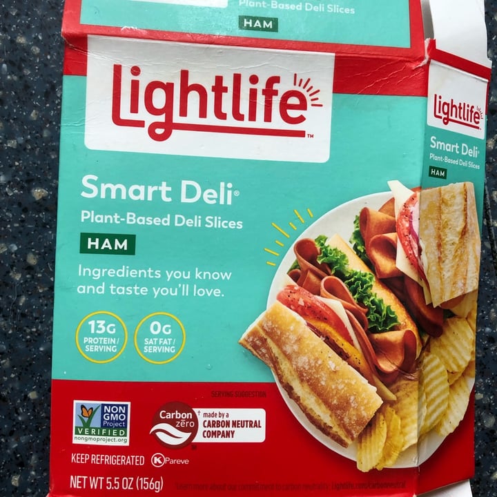 photo of Lightlife Smart Deli Ham shared by @lstem on  06 Jul 2022 - review