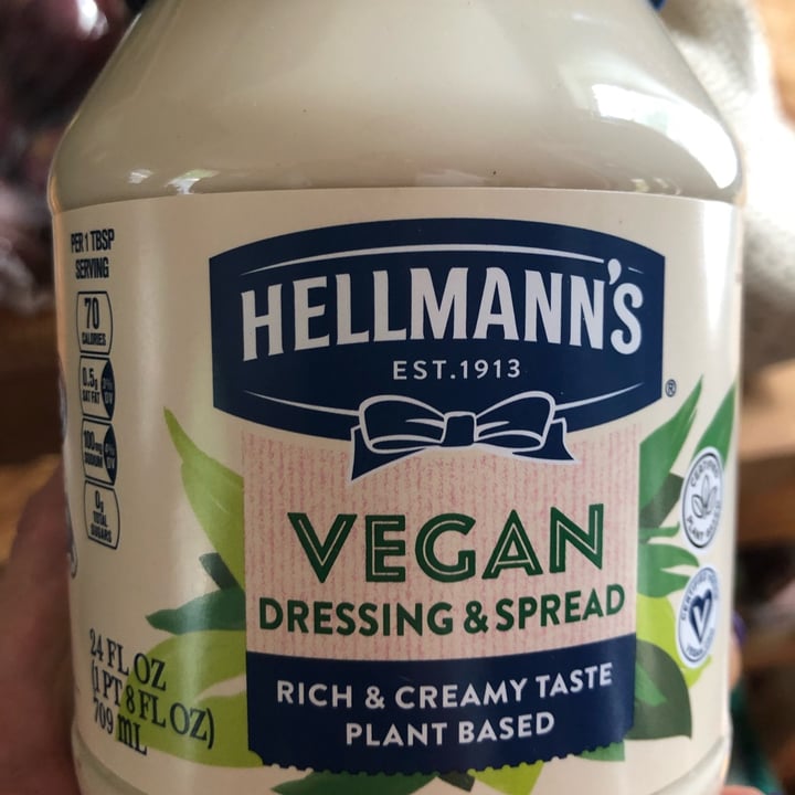 review photo of Hellmann’s Hellman’s Vegan Mayonnaise shared by @mgj on 27 May 2022 - review