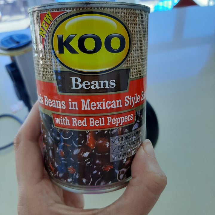 photo of Koo Black beans in Mexican style sauce shared by @hannahbanana81 on  25 Jan 2021 - review