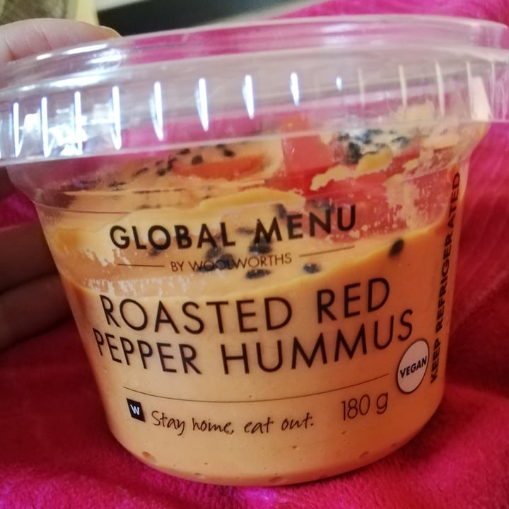 photo of Woolworths Food Roasted red pepper hummus shared by @natasha1912 on  13 Mar 2021 - review