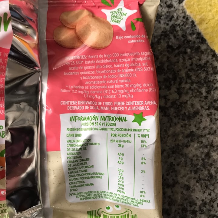 photo of ñamis Galletitas De Batata Y Vainilla shared by @hipernova on  30 Jul 2022 - review