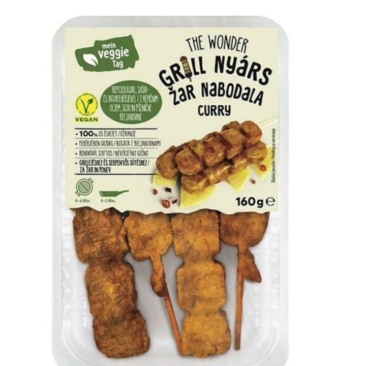 photo of Mein Veggie Tag The Wonder Grillspieß curry shared by @lapalissia on  21 May 2022 - review