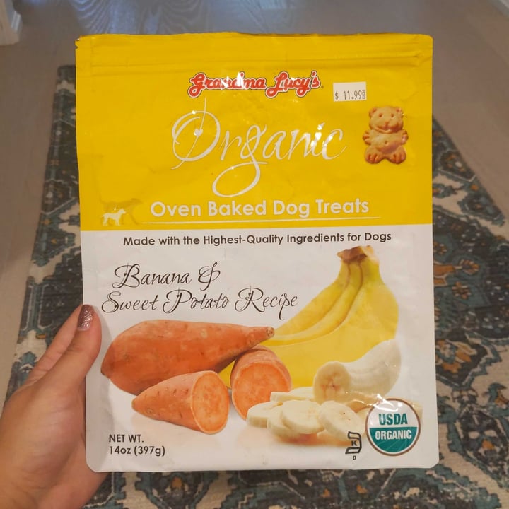 photo of Grandma Lucy's Organic Oven Baked Dog Treats shared by @anacvlcnt on  07 Oct 2021 - review