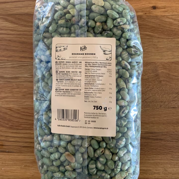 photo of Koro Edamame shared by @lexthemad on  27 Apr 2022 - review