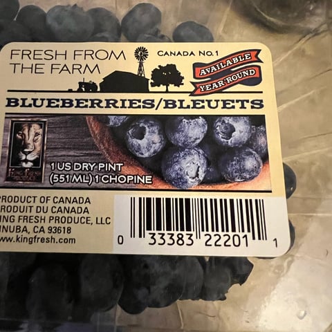Jumbo Blueberries - 9.8oz