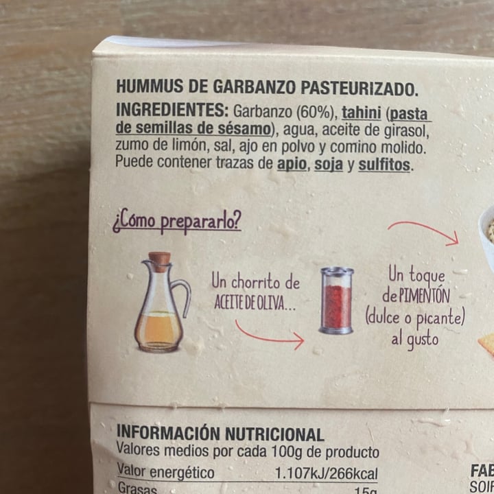 review photo of Rikissimo Hummus clasico shared by @lorenavegana on 07 Jul 2021 - review