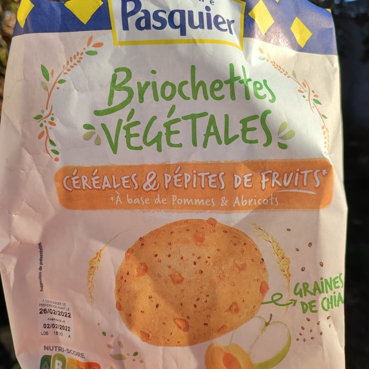 photo of Brioche Pasquier Briochettes végétales shared by @frenchvegangirl on  27 Feb 2022 - review