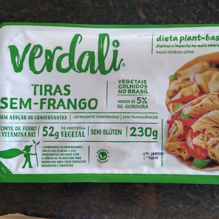 photo of Verdali Frango Vegetal em Tiras shared by @georgiakohls on  21 Apr 2022 - review