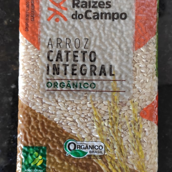 photo of raizes do campo Arroz Cateto Integral shared by @aleazeredo on  15 Jun 2022 - review