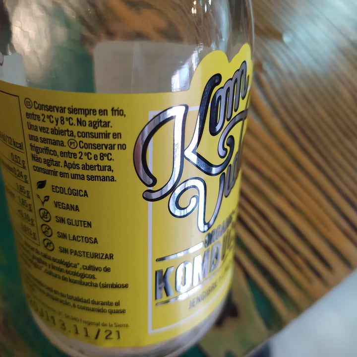 review photo of KomVida Kombucha Kombucha de jengibre y limón shared by @alitxu3 on 16 Dec 2020 - review