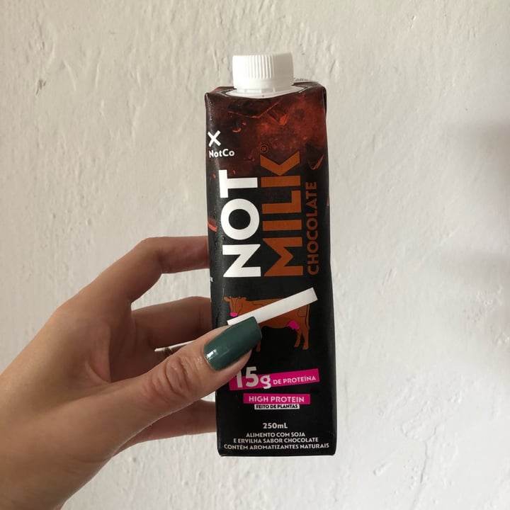 photo of NotCo Not Milk Chocolate shared by @nanepessoa on  14 Dec 2022 - review