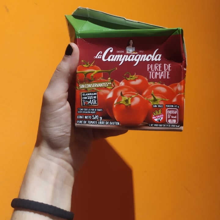 photo of La Campagnola Puré de Tomate shared by @heycharliebrown on  07 Jan 2021 - review