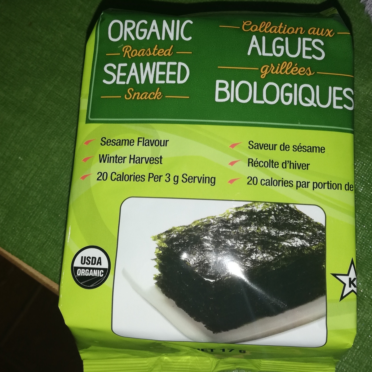 Kirkland Signature Organic Seaweed Reviews abillion