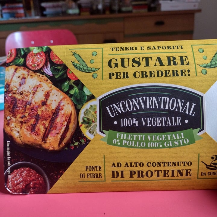 review photo of Unconventional Filetti Vegetali 0% Pollo 100% Gusto - Plant Based Fillet shared by @eni on 14 Sep 2022 - review