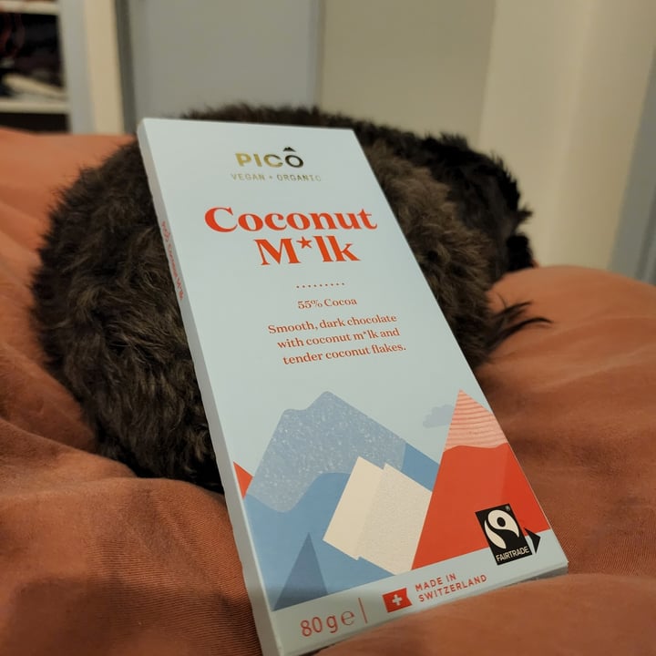 photo of Pico Chocolate Coconut M*lk (55% Cocoa) shared by @mjearth on  02 Apr 2022 - review