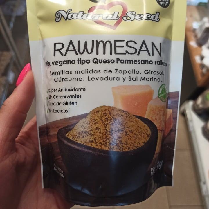 photo of Natural Seed Rawmesan shared by @noenoemi92 on  14 Sep 2021 - review