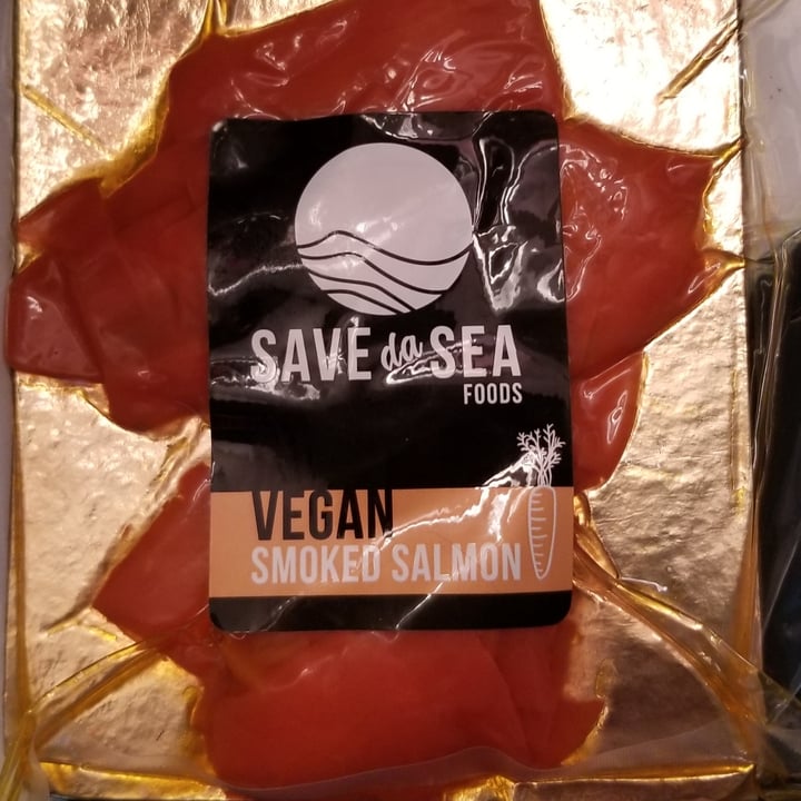 photo of Save Da Sea Foods Vegan Smoked Salmon shared by @veganonvanisle on  07 Jun 2021 - review