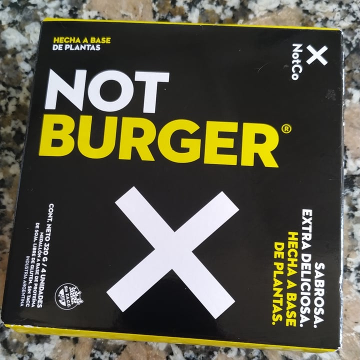 photo of NotCo Not Burger shared by @teff0 on  20 Aug 2020 - review