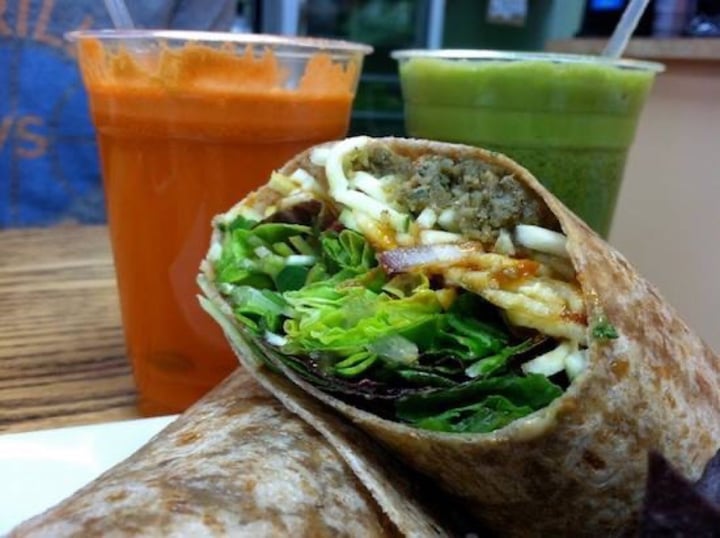 photo of Food For Thought Walnut Meatball Wrap shared by @poisonsuemac on  09 Jan 2020 - review