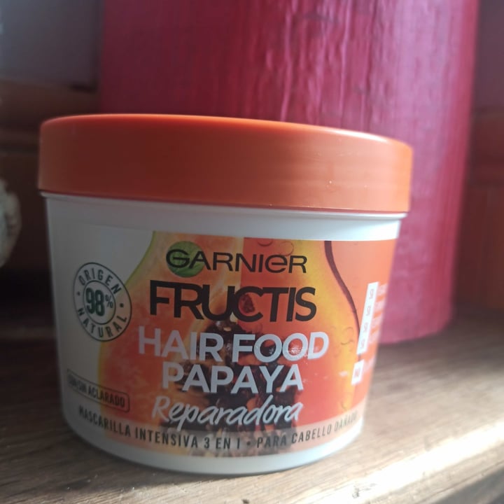 review photo of Garnier Hair Food Papaya shared by @mercecastro on 21 Aug 2021 - review