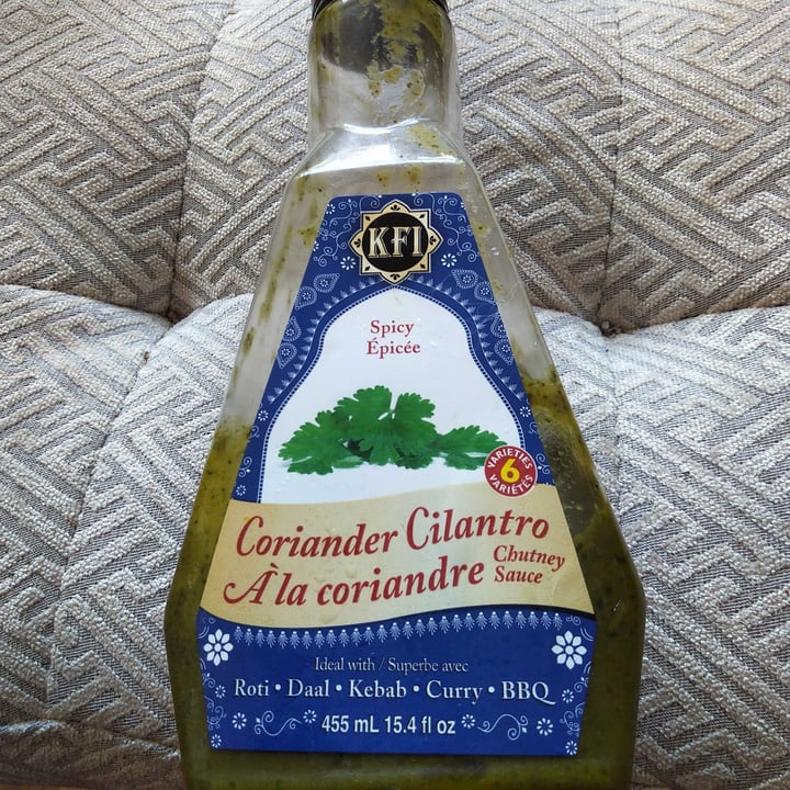 review photo of KFI Coriander Cilantro Chutney shared by @clutteredcat on 30 Jun 2021 - review
