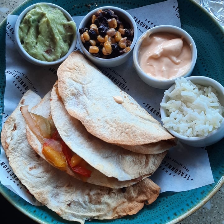 review photo of Tea Connection Buenos Tacos shared by @moritaveggie on 14 Sep 2021 - review