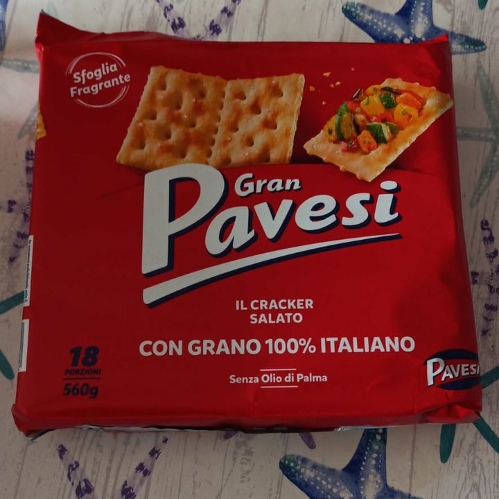 photo of Gran pavesi Crackers salati shared by @valentinabaskets on  17 Mar 2022 - review
