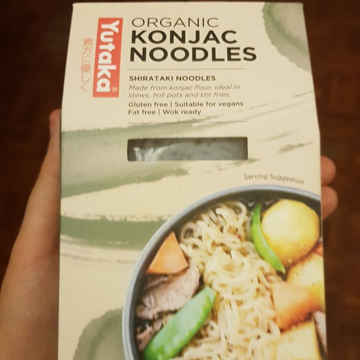 photo of Yutaka Organic Konjac Noodles shared by @franciv on  01 Oct 2020 - review