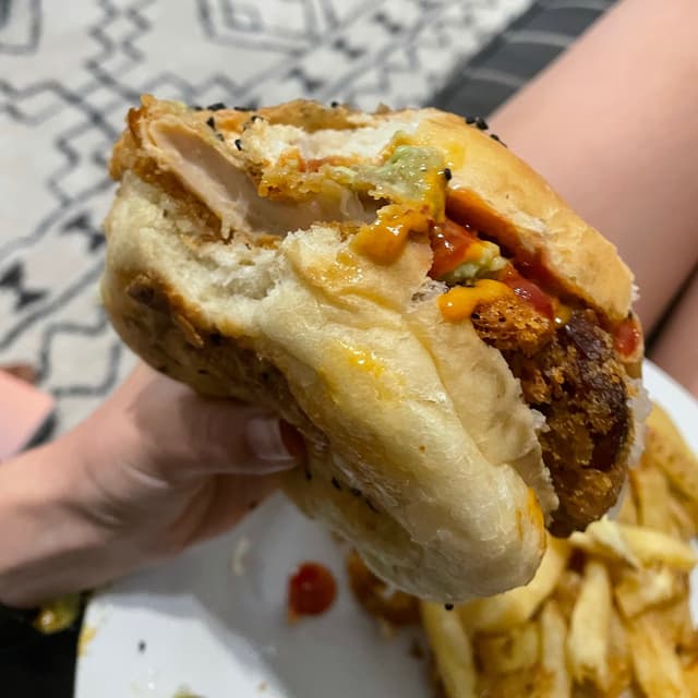 Photo of the dish “The influencer burger”